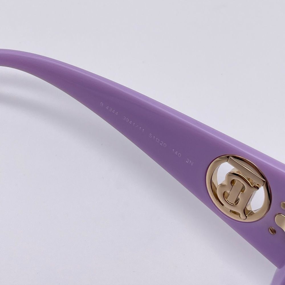 BURBERRY Sunglasses Daisy BE4344 394111 Lilac Women NEW - Picture 7 of 14